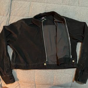Vintage reworked cropped jacket